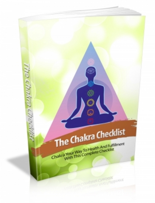 Product picture The Charkra Checklist:Chkra Your Way To Health And Fulfillme